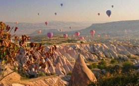 Cappadocia Hot Air Balloon Colorfully